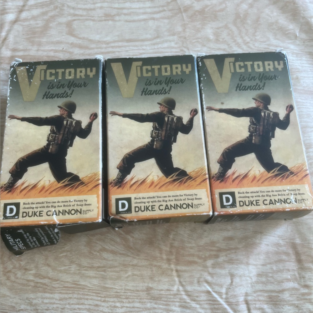 Duke Cannon Victory Bar Soap Set